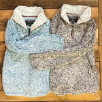 The Original Frosty Tipped Pullover Jacket - True Grit - The Sherpa Pullover Outlet