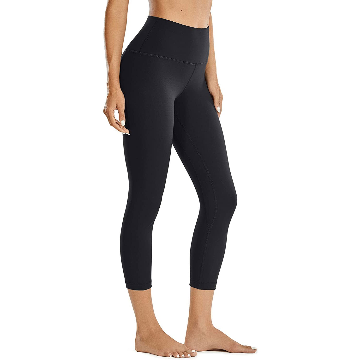 High Waisted Black Fleece Lined Leggings