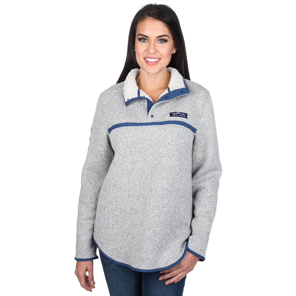 Sherpa pullover company on sale