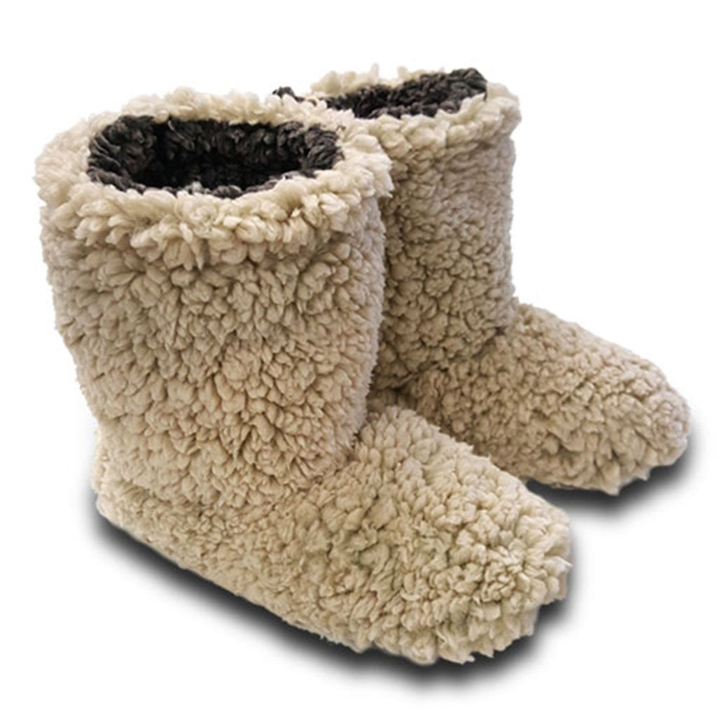 Womens sherpa booties top