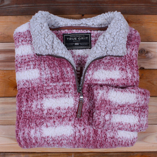 Frosty sherpa pullover deals