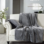Kos Faux Fur & Velvet Blanket by Nordic Fleece - The Sherpa Pullover Company