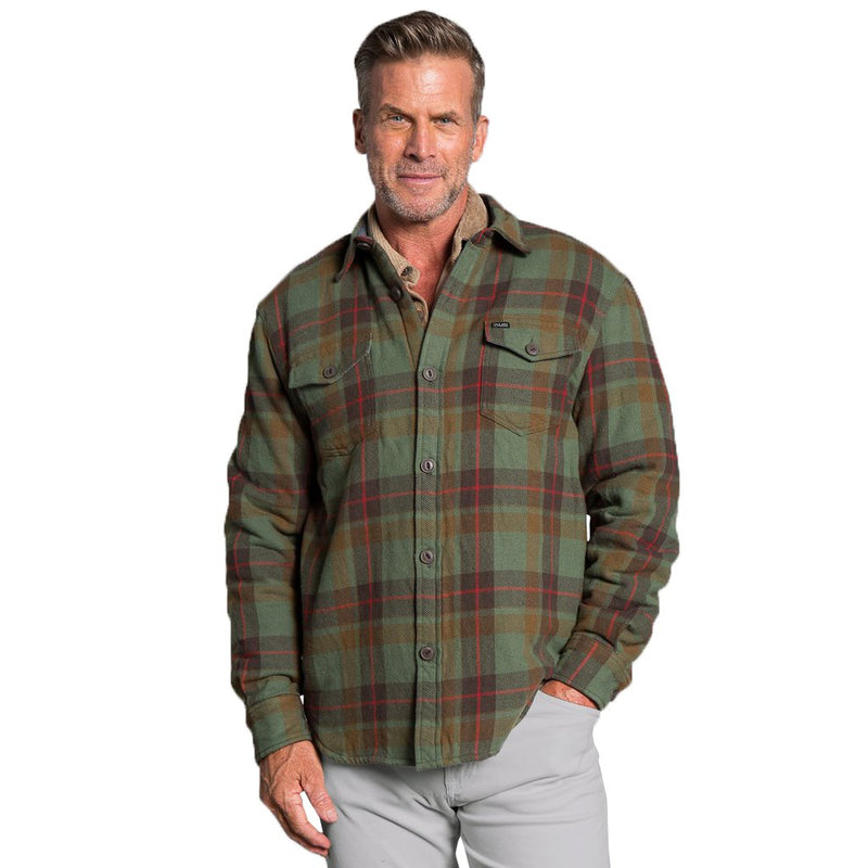 Summit Shirt Jacket with Sherpa Lining - True Grit - The Sherpa Pullover Outlet