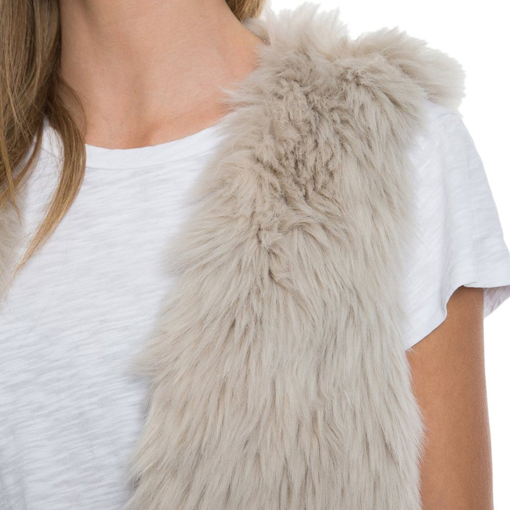 Dylan (True Grit) Melange Fur Vest