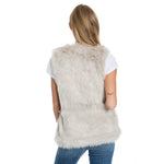 Melange Fur Vest - Dylan - The Sherpa Pullover Outlet