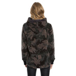 Heather Pile Camo Side Zip Hoodie - True Grit - The Sherpa Pullover Outlet