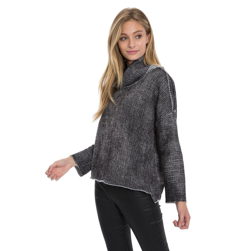 Soft Sierra Raw Seam Mock - Dylan - The Sherpa Pullover Outlet