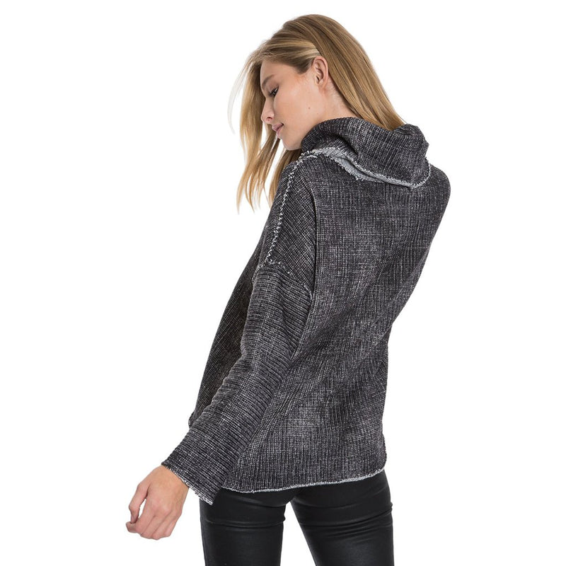 Soft Sierra Raw Seam Mock - Dylan - The Sherpa Pullover Outlet