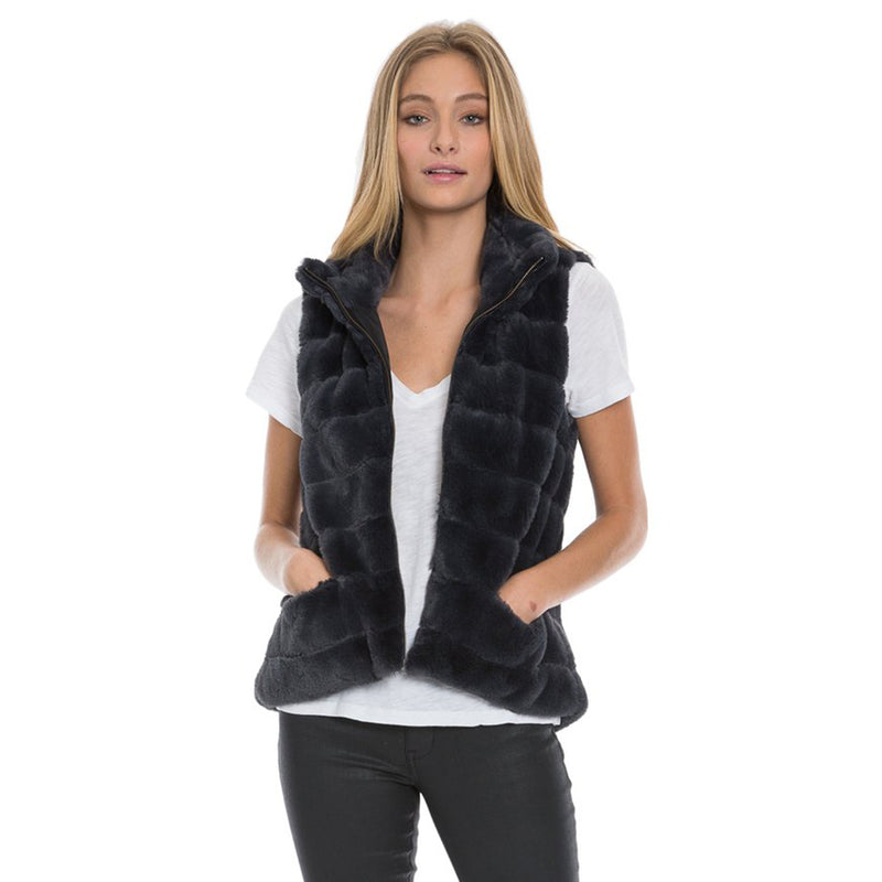 Fur Love Vest - Dylan - The Sherpa Pullover Outlet