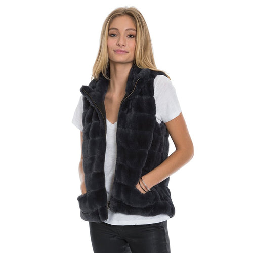 Reversible Fur Love Vest - Dylan - The Sherpa Pullover Outlet