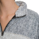 Tipped Shag Sherpa Pullover - True Grit - The Sherpa Pullover Outlet