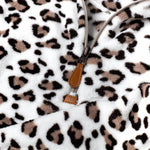 Oslo Leopard Fleece Pullover - Nordic Fleece - The Sherpa Pullover Outlet