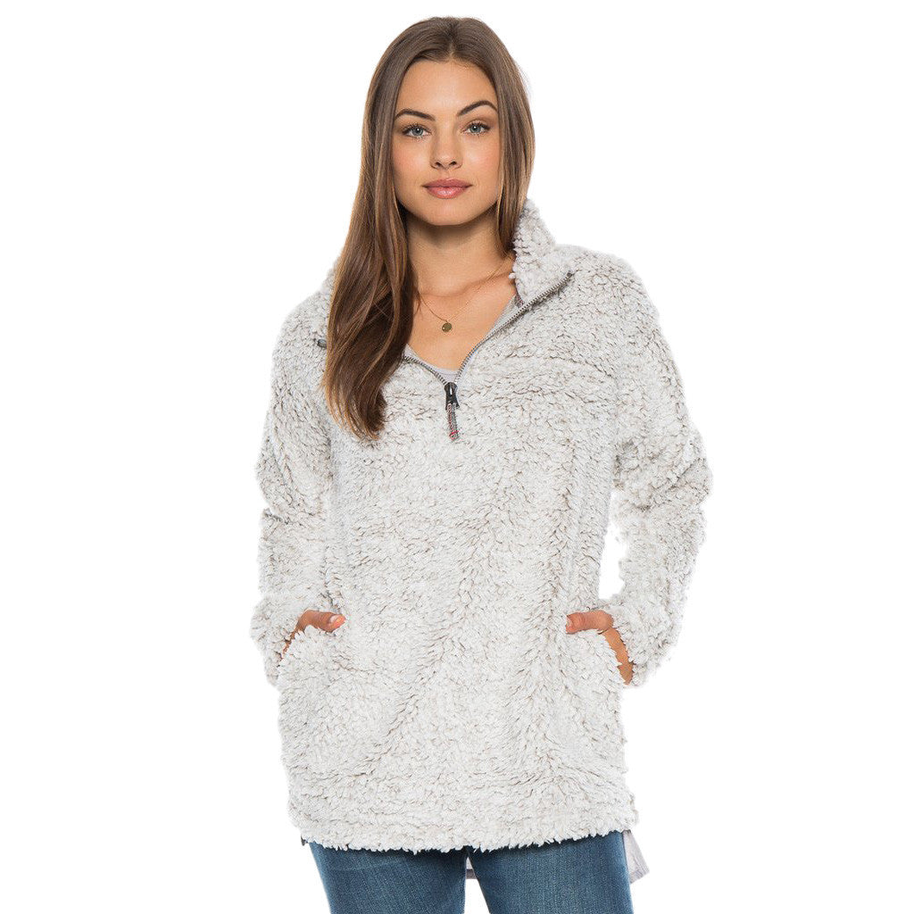 Dylan Frosty Tipped Women's Stadium Pullover Super Soft Sherpas