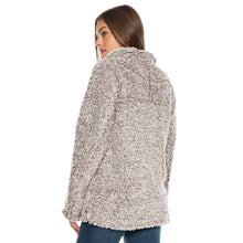 Frosty Tipped Women's Stadium Pullover - Dylan - The Sherpa Pullover Outlet