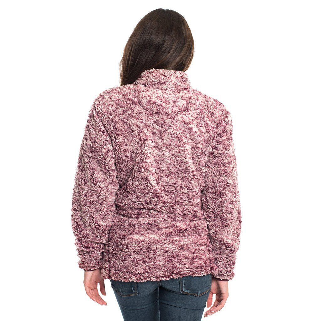 Heather sherpa outlet pullover