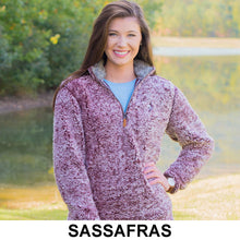 Heathered Quarter Zip Sherpa Pullover - The Southern Shirt Co. - The Sherpa Pullover Outlet