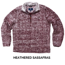 Heathered Quarter Zip Sherpa Pullover - The Southern Shirt Co. - The Sherpa Pullover Outlet