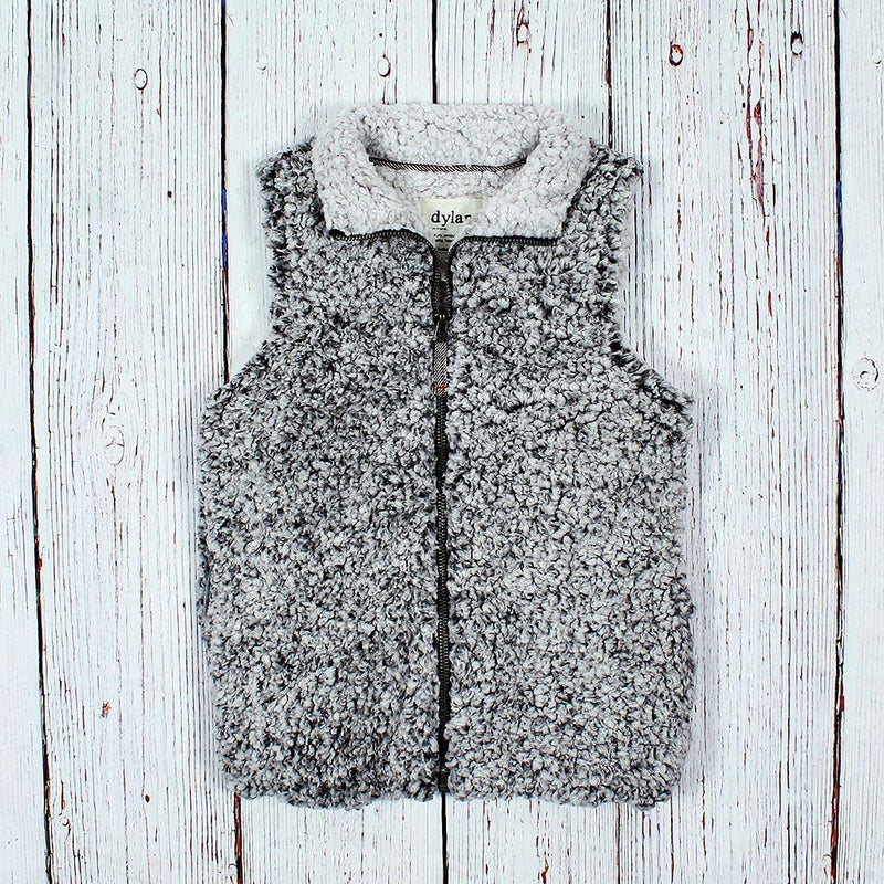Women's Frosty Tipped Stadium Vest - Dylan - The Sherpa Pullover Outlet