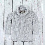 Shag Sherpa Soft Cowl Neck - Dylan - The Sherpa Pullover Outlet