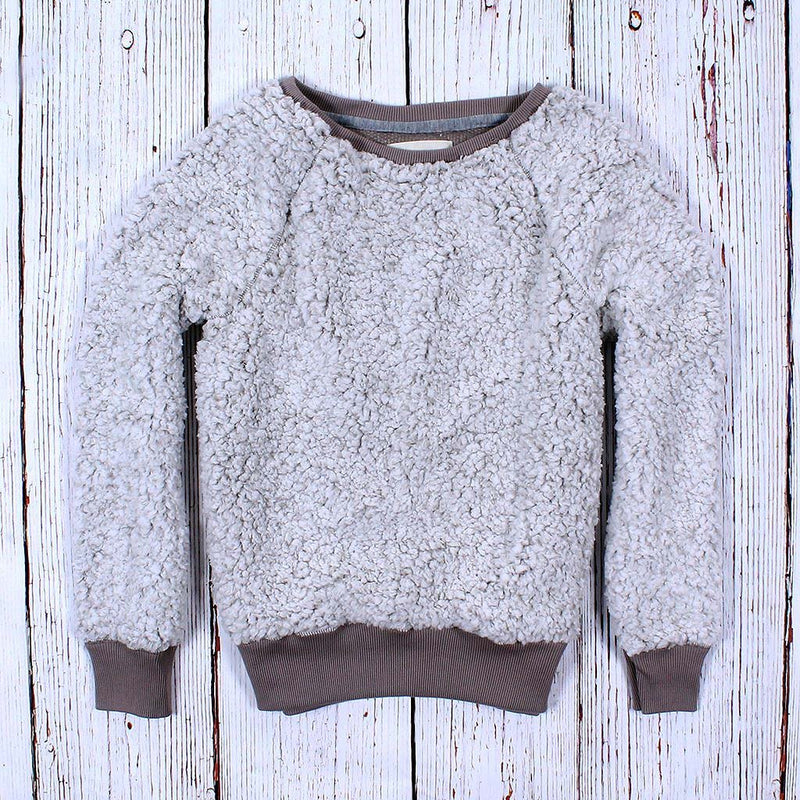 Frosty Tipped Cozy Sweatshirt - Dylan - The Sherpa Pullover Outlet