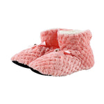 Pearl Bow Fleece Booties - Nordic Fleece - The Sherpa Pullover Outlet