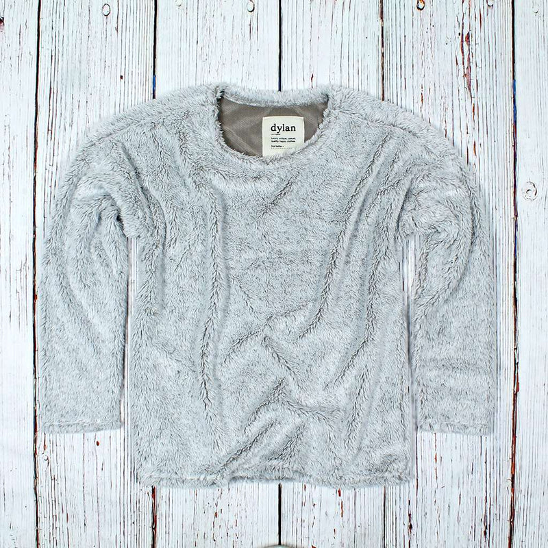 Cuddly Up Crew Shag Sherpa - Dylan - The Sherpa Pullover Outlet