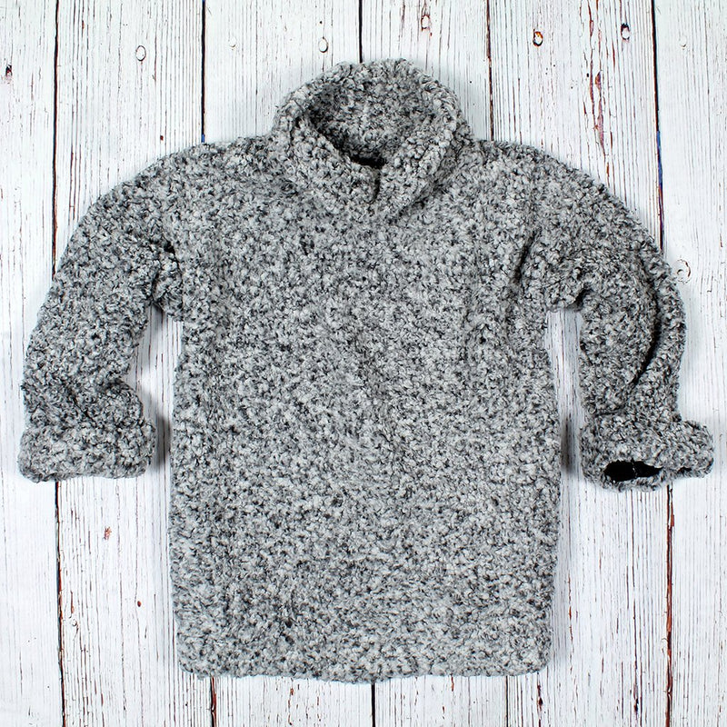Frosty Tipped Cuffed Pullover - Dylan - The Sherpa Pullover Outlet