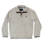 Melange Shag Sherpa Snap Pullover - True Grit - The Sherpa Pullover Outlet