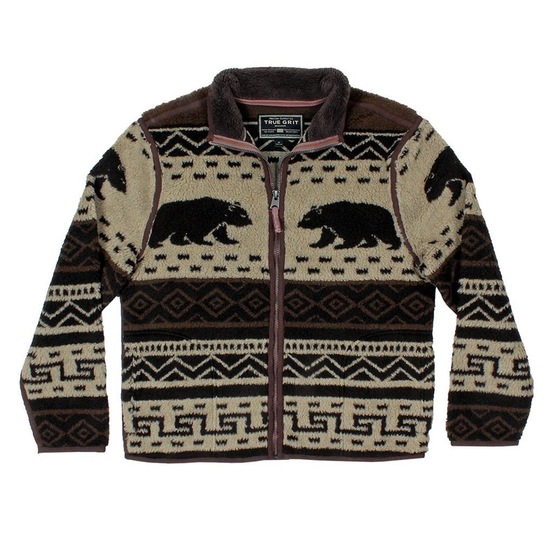 Tribal Bear Jacket - True Grit - The Sherpa Pullover Outlet