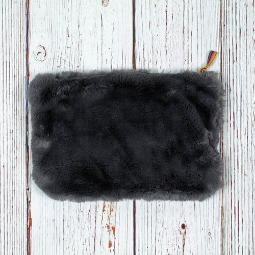 Shearling Soft Clutch - Dylan - The Sherpa Pullover Outlet
