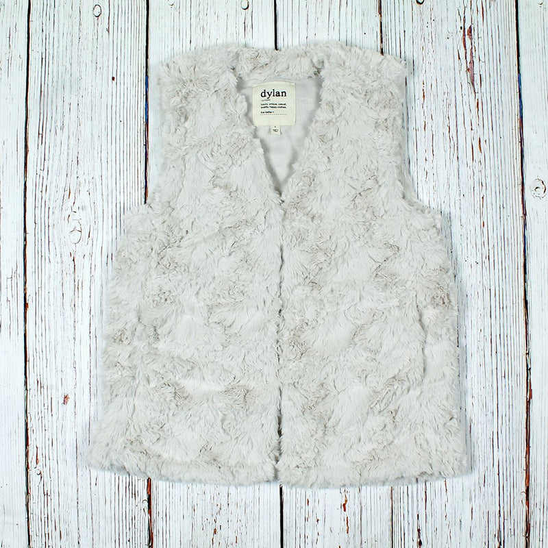 Faux Fur Plush Vest - Dylan - The Sherpa Pullover Outlet