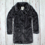 Shearling Faux Fur Coat - True Grit - The Sherpa Pullover Outlet