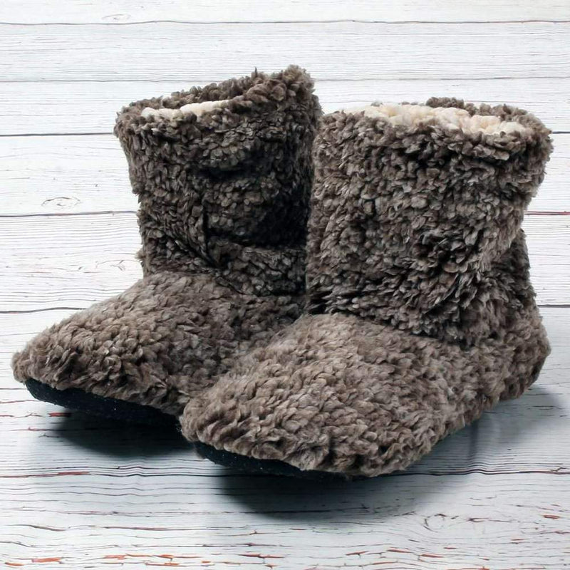 Sherpa Fleece Booties - Nordic Fleece - The Sherpa Pullover Outlet