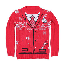 The Uncle Bing Christmas Suit Sweater - Preppy Elves - The Sherpa Pullover Outlet