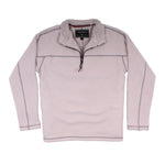 Bonded Polar Fleece & Sherpa Lined 1/4 Zip Pullover with Pockets - True Grit - The Sherpa Pullover Outlet