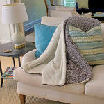 Kristiansand Plush Sherpa Blanket by Nordic Fleece - The Sherpa Pullover Company