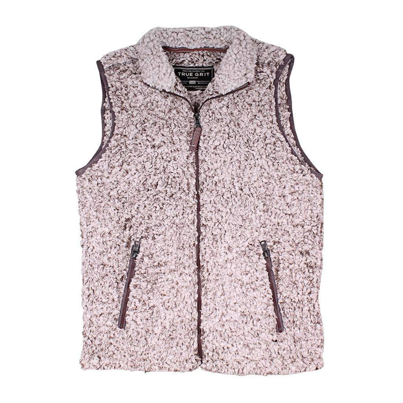 Frosty Tipped Double Up Vest - True Grit - The Sherpa Pullover Outlet