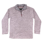 Softest Tip Shearling 1/4 Zip Pullover - True Grit - The Sherpa Pullover Outlet