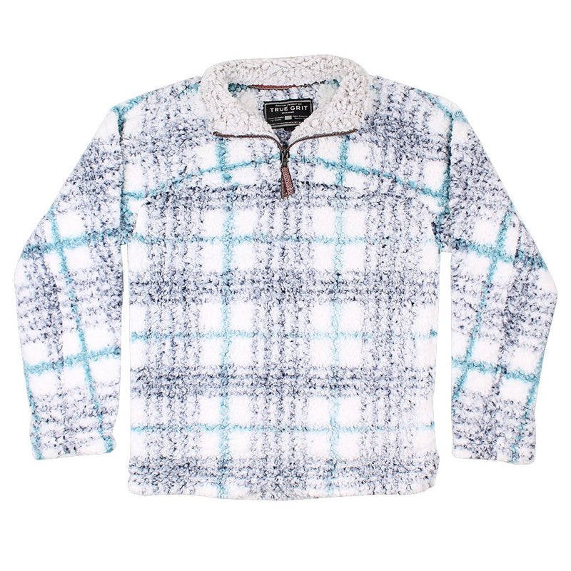 Frosty Tipped Taos Pile 1/4 Zip Pullover - True Grit - The Sherpa Pullover Outlet