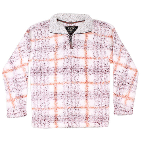 Frosty Tipped Taos Pile 1/4 Zip Pullover - True Grit - The Sherpa Pullover Outlet