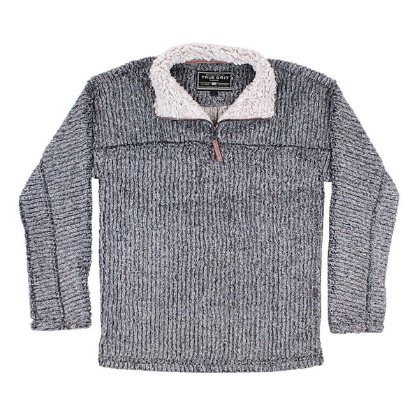 Frosty Cord Pile 1/4 Zip Pullover - True Grit - The Sherpa Pullover Outlet
