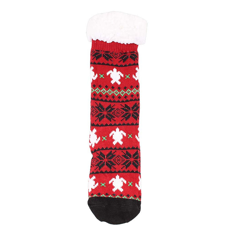 Turtle Sherpa Lined Socks - Simply Southern - The Sherpa Pullover Outlet