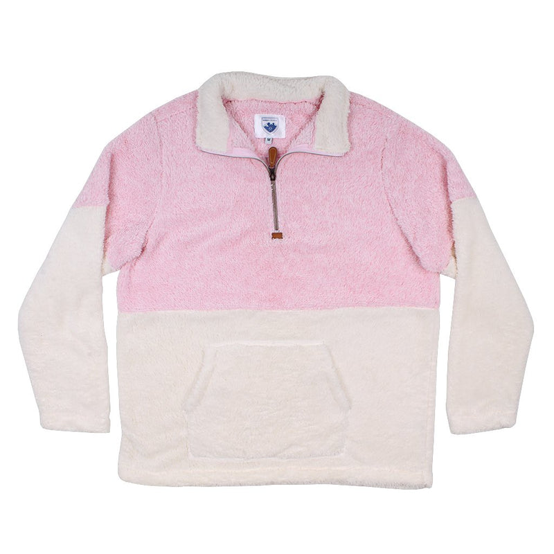 Two-Toned Kangaroo Pullover - Nordic Fleece - The Sherpa Pullover Outlet