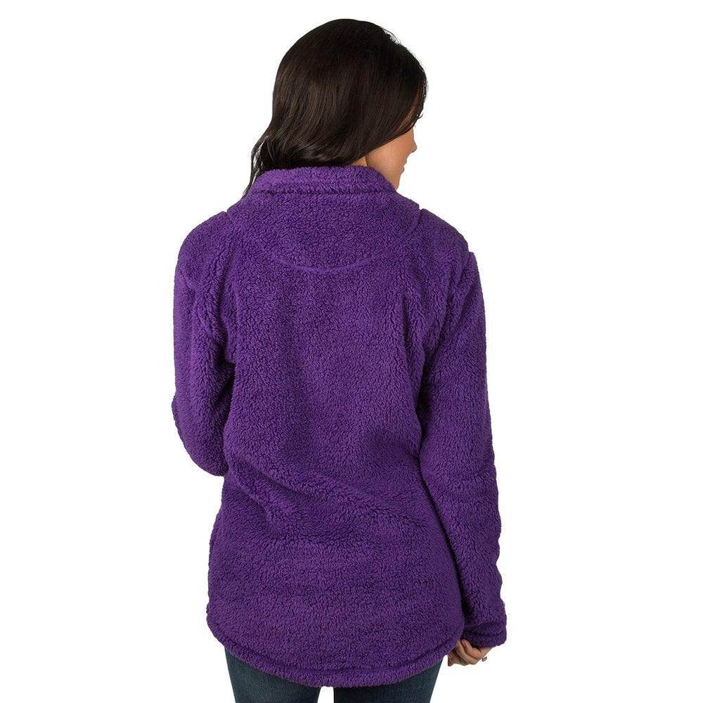 Lauren James Collegiate Linden Sherpa Pullover
