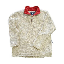 Quarter Zip Fleece Sherpa - Live Oak - The Sherpa Pullover Outlet