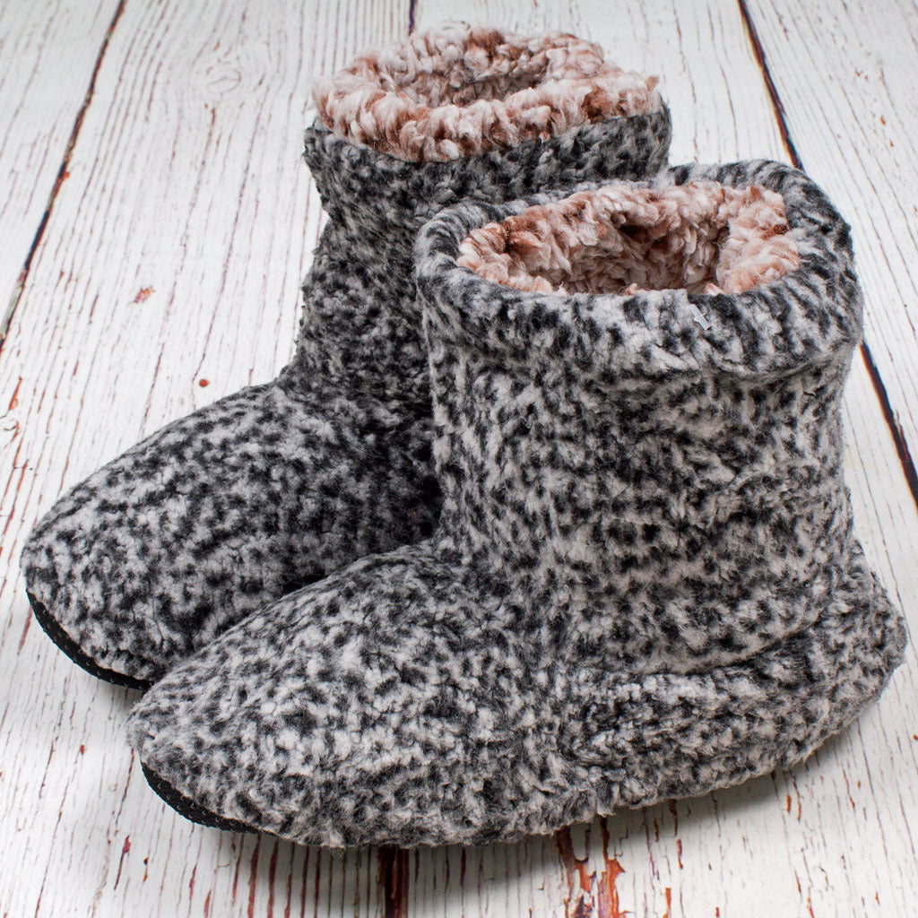 Nordic Fleece Sherpa Fleece Booties – The Sherpa Pullover Company