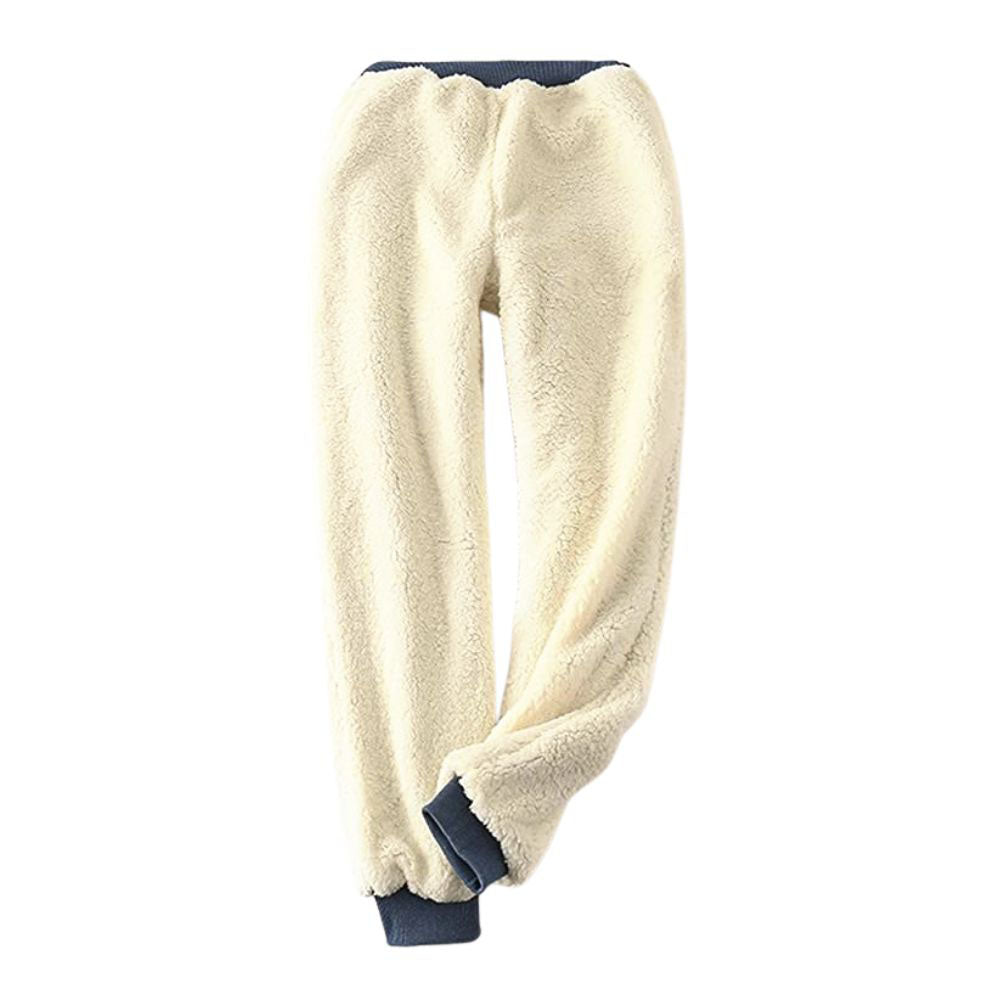 Winter Warm Athletic Jogger Fleece Pants Women's Sweatpants Sherpa Lined