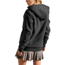 Women's Lagom Sherpa-Lined Full Zip Hoodie in Charcoal - The Sherpa Pullover Company