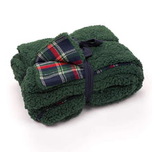 Watson Pile Sherpa Blanket - Southern Marsh - The Sherpa Pullover Outlet