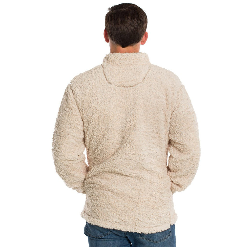 Cream sherpa pullover discount
